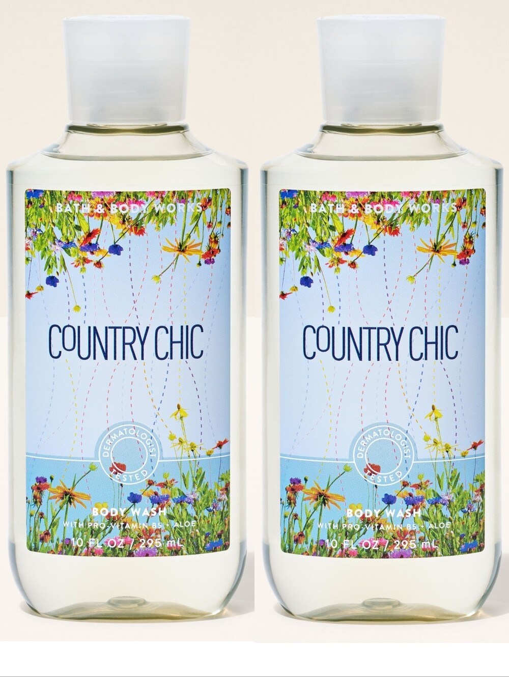 Bath & Body Works Country Chic Body Wash Set of 2 NEW RARE